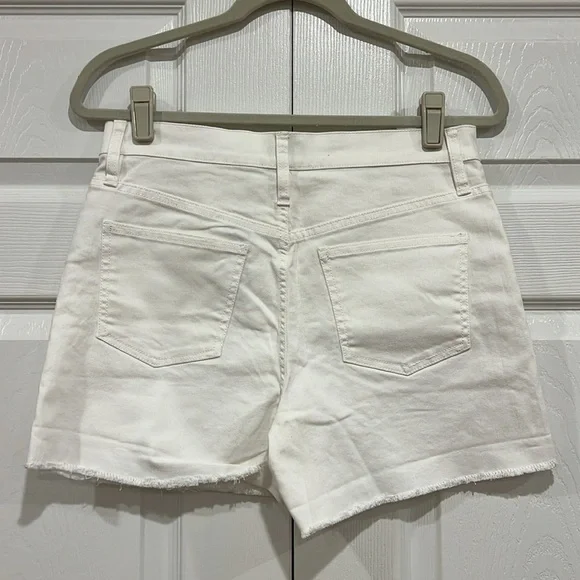 J. Crew High-Rise White Denim Shorts Womens Size 27 - Picture 3 of 7